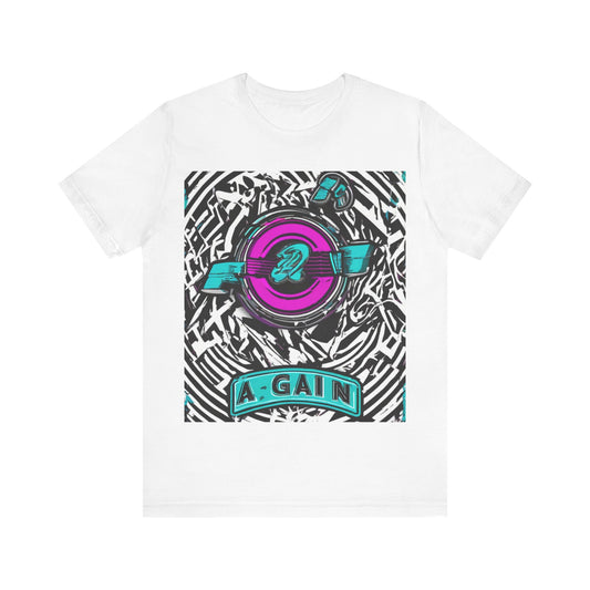 boostlete-boost-mode-type-again-badge-monoline-0293 — Unisex Jersey Short Sleeve (B+C 3001)