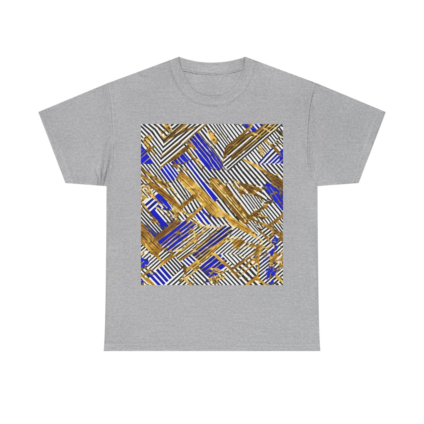 boostlete-boost-mode-pattern-diagonal-monoline-0015 — Unisex Heavy Cotton Tee (Gildan 5000)