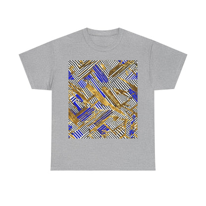boostlete-boost-mode-pattern-diagonal-monoline-0015 — Unisex Heavy Cotton Tee (Gildan 5000)