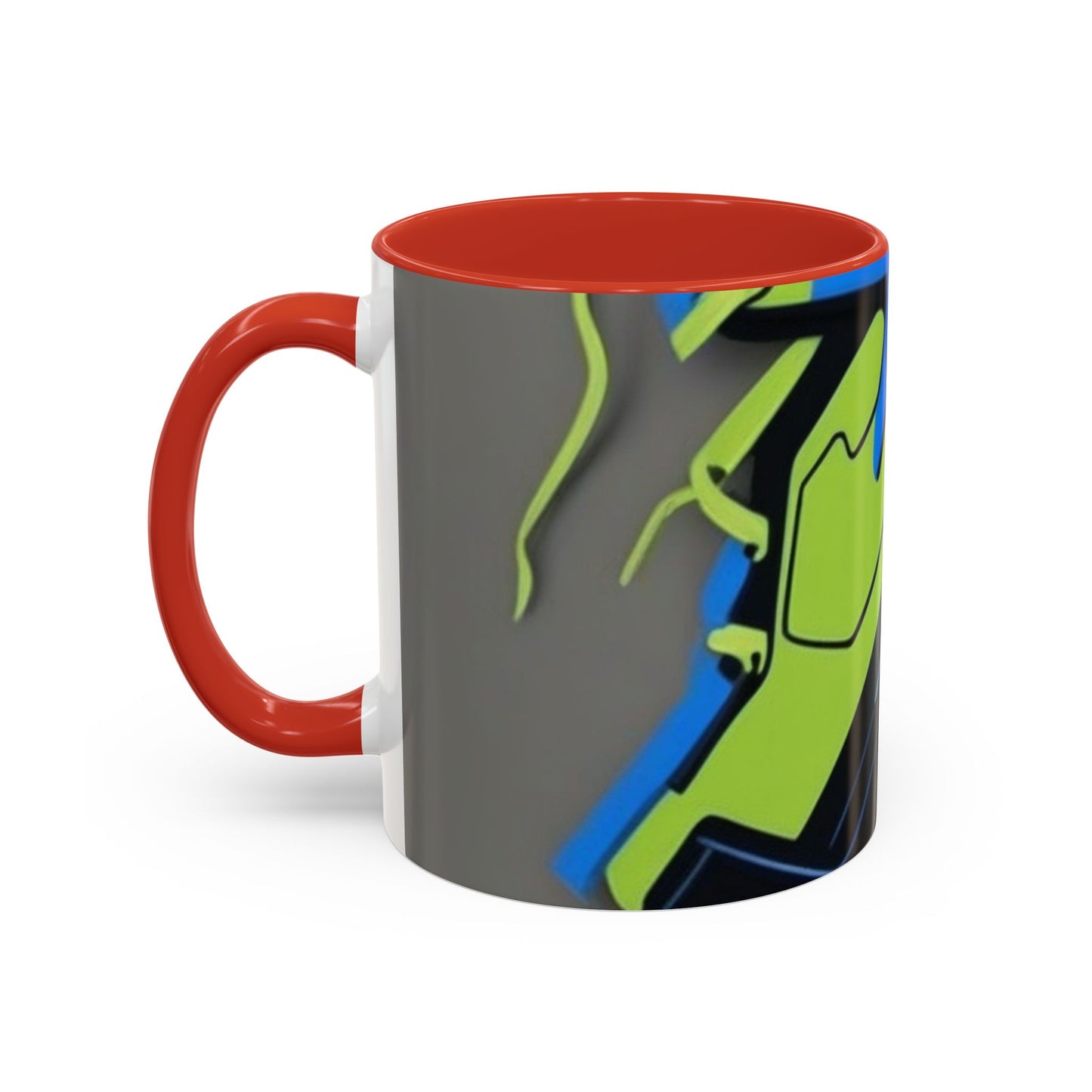 boostlete-quiet-power-icon-sneaker-duotone-paper-0066 — Accent Mug 11oz/15oz