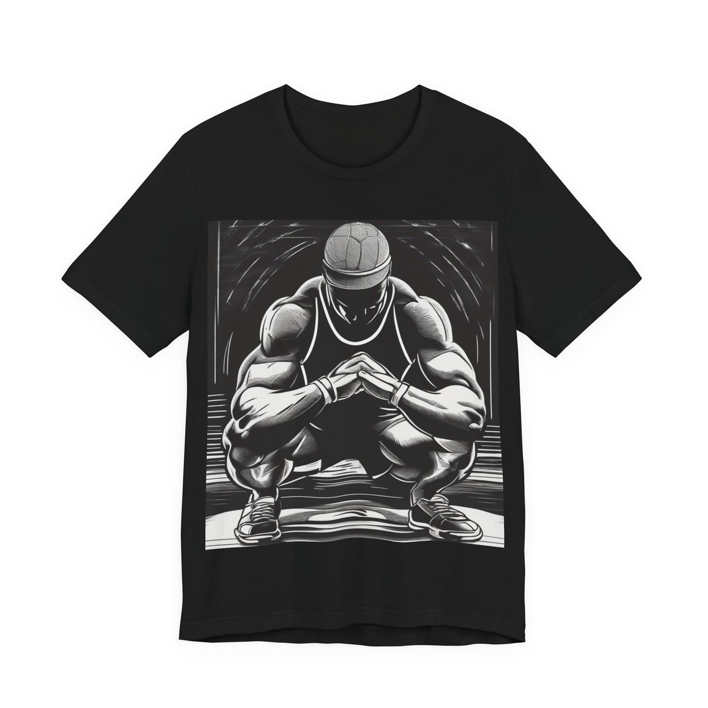 boostlete-pr-season-scene-athlete-outline-athletic-0144 — Unisex Jersey Short Sleeve (B+C 3001)