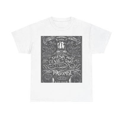 boostlete-boost-mode-type-keep-the-promise-big-monoline-0049 — Unisex Heavy Cotton Tee (Gildan 5000)