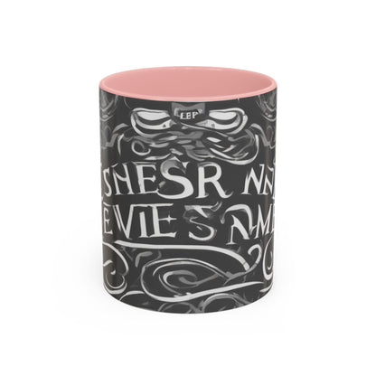 boostlete-boost-mode-type-keep-the-promise-big-monoline-0049 — Accent Mug 11/15oz