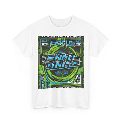 boostlete-iron-intent-type-focus-finish-big-retro-0177 — Unisex Heavy Cotton Tee (Gildan 5000)