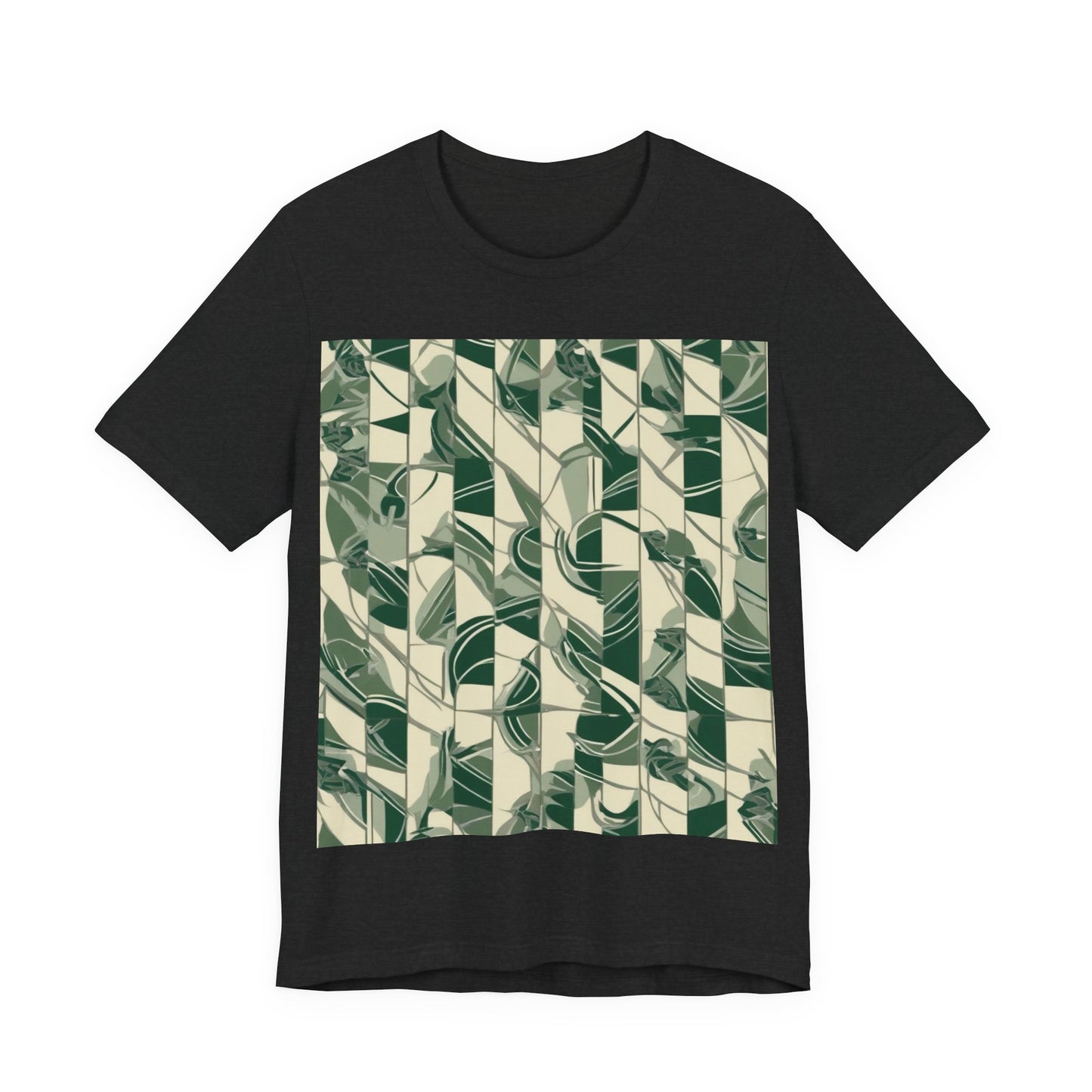 boostlete-mile-by-mile-pattern-stair-steps-athletic-0143 — Unisex Jersey Short Sleeve (B+C 3001)