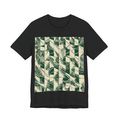 boostlete-mile-by-mile-pattern-stair-steps-athletic-0143 — Unisex Jersey Short Sleeve (B+C 3001)