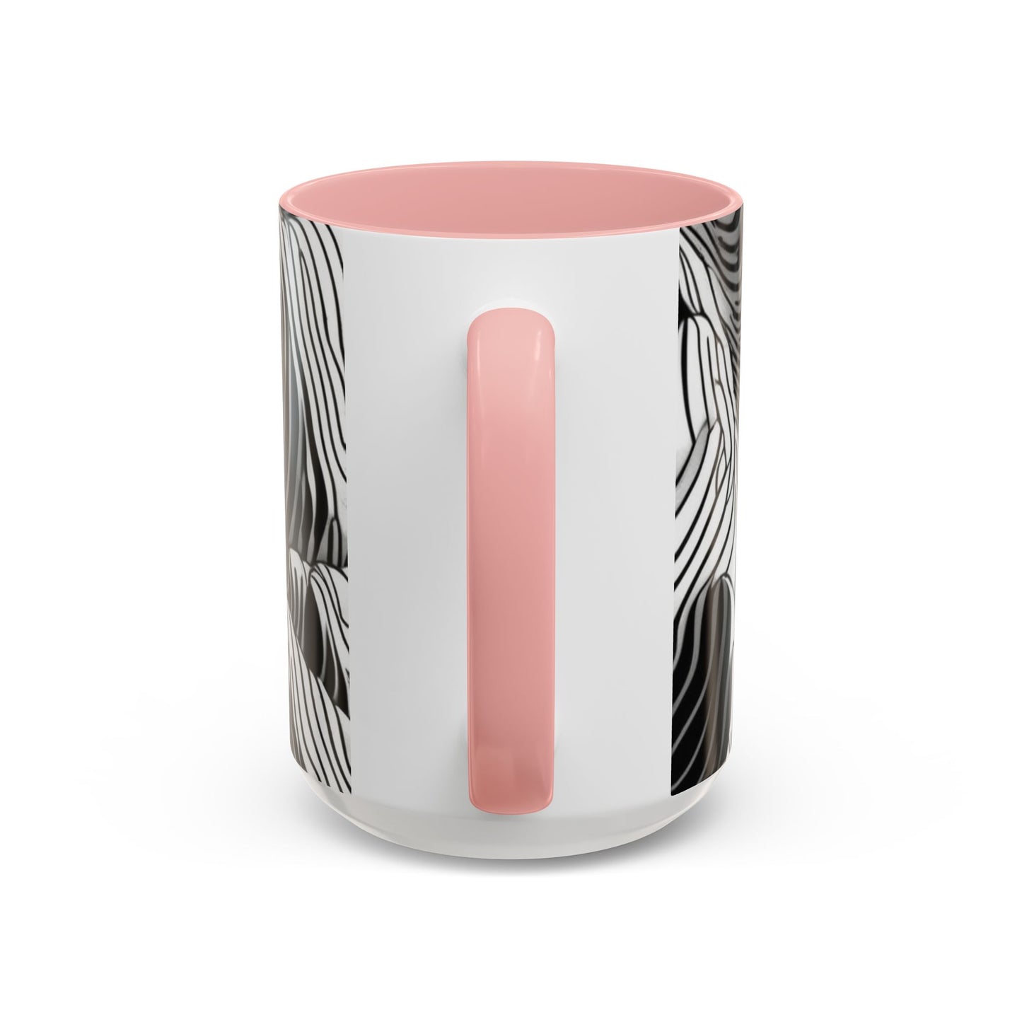 boostlete-field-day-pattern-topographic-isometric-0211 — Accent Mug 11oz/15oz