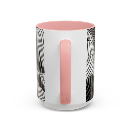 boostlete-field-day-pattern-topographic-isometric-0211 — Accent Mug 11oz/15oz