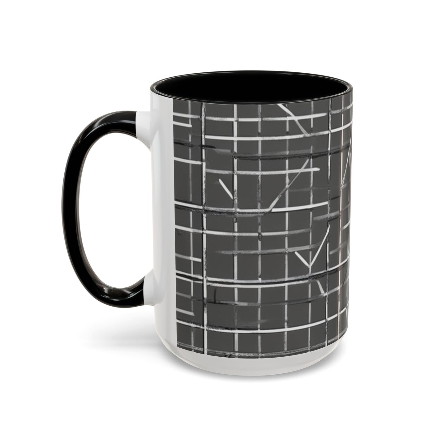 boostlete-rise-grind-pattern-plate-number-monoline-0291 — Accent Mug 11/15oz