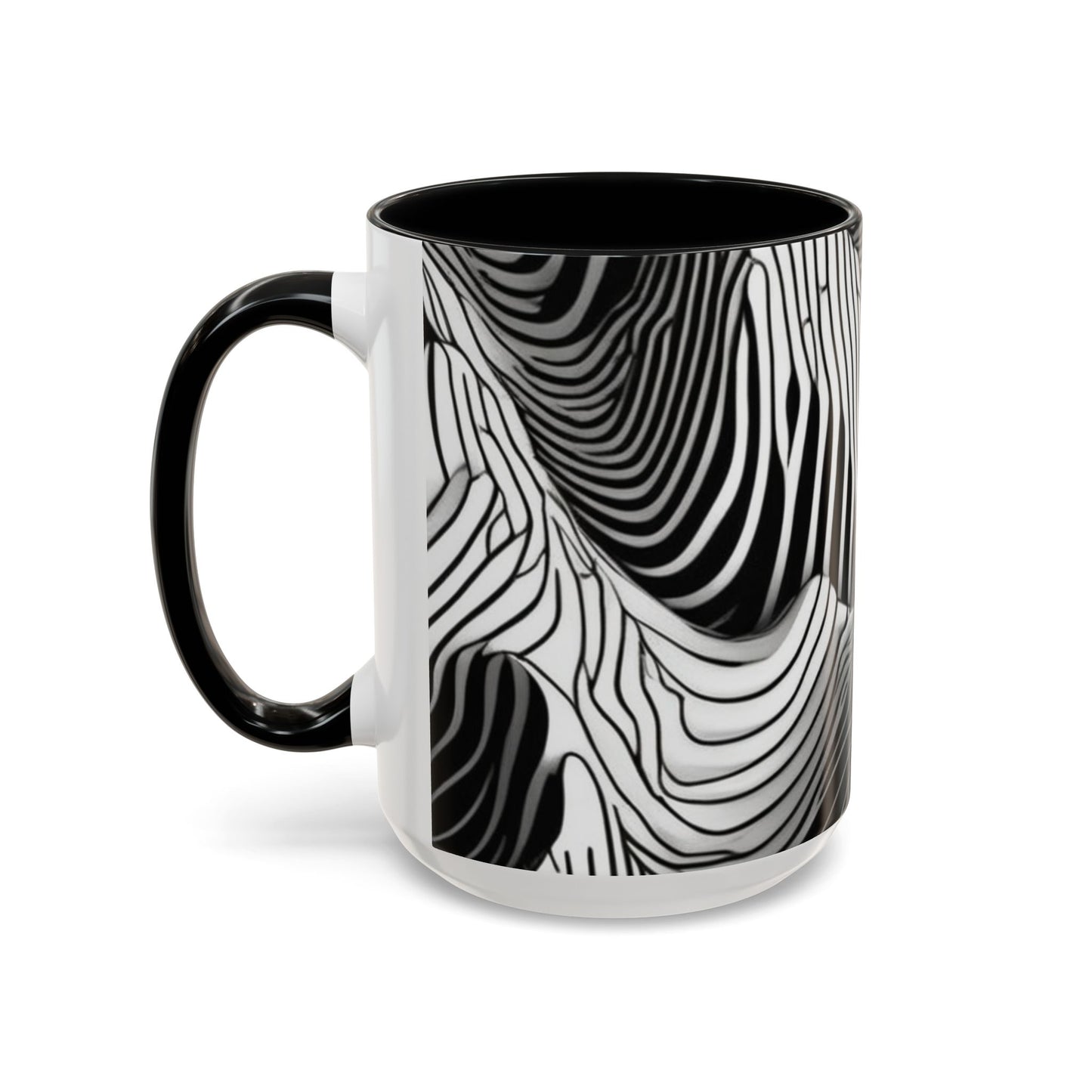 boostlete-field-day-pattern-topographic-isometric-0211 — Accent Mug 11oz/15oz
