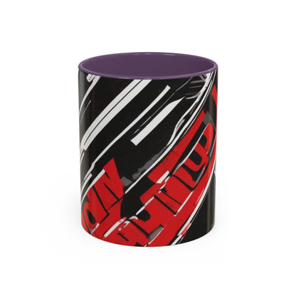 boostlete-recovery-progress-type-show-up-diagonal-paper-0109 — Accent Mug 11oz/15oz