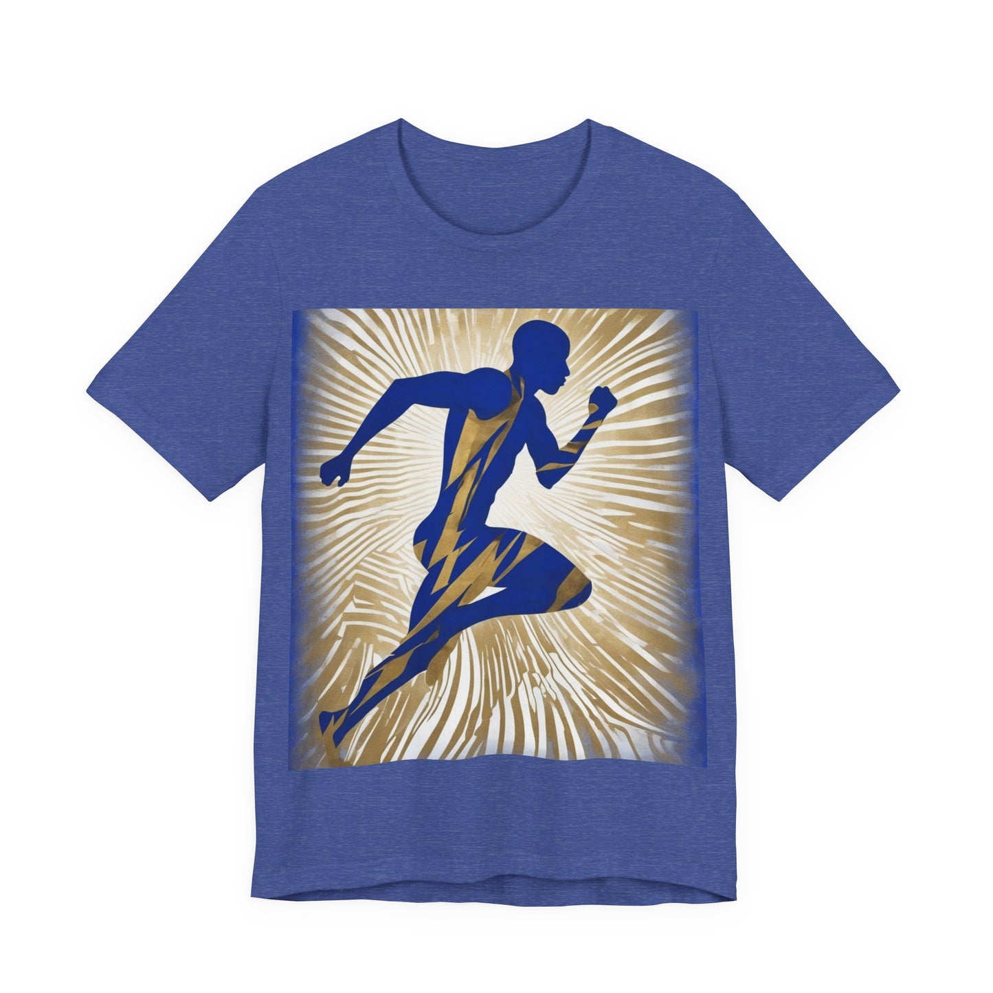 boostlete-field-day-scene-sprinter-motion-paper-0496 — Unisex Jersey Short Sleeve (B+C 3001)