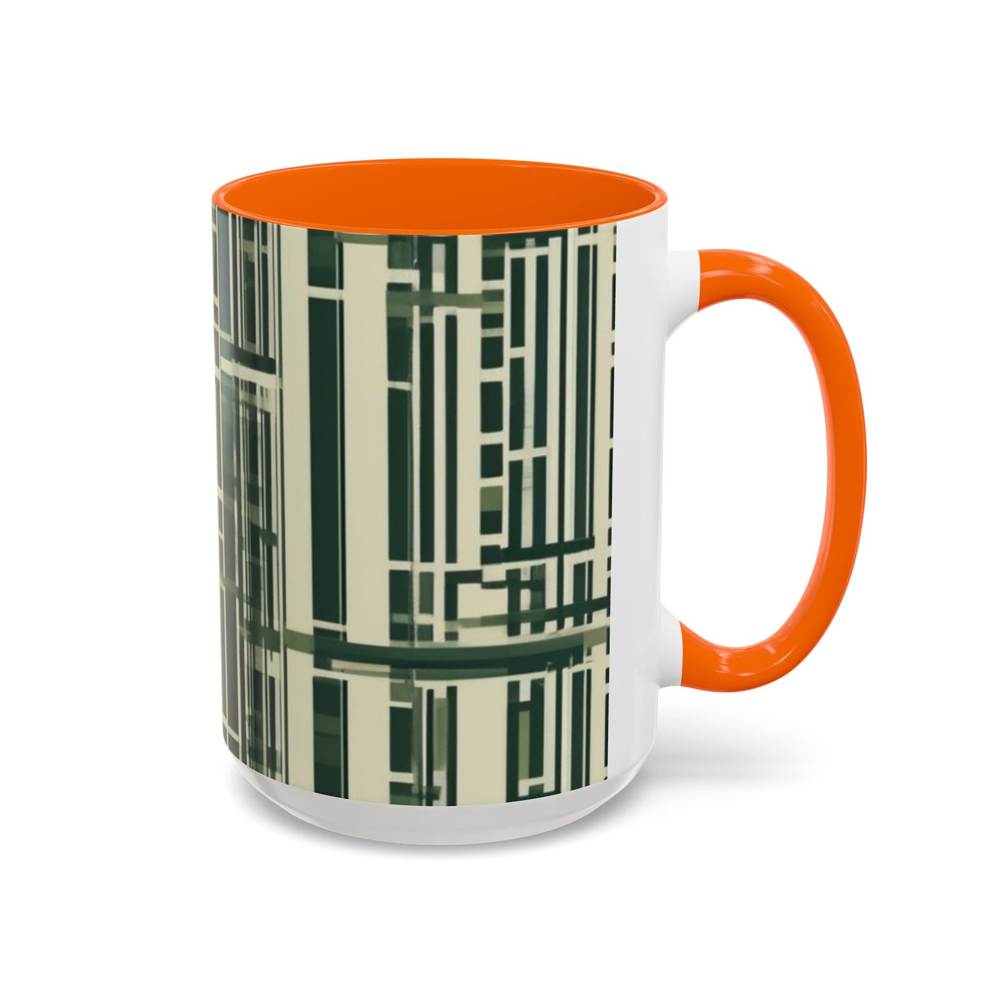 boostlete-quiet-power-pattern-barcode-blueprint-0167 — Accent Mug 11/15oz