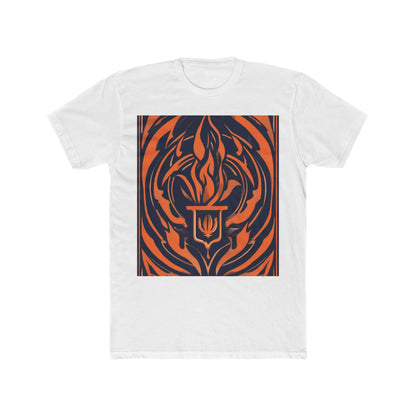 boostlete-quiet-power-icon-flame-duotone-athletic-0158 — Unisex Cotton Crew Tee (NL 3600)