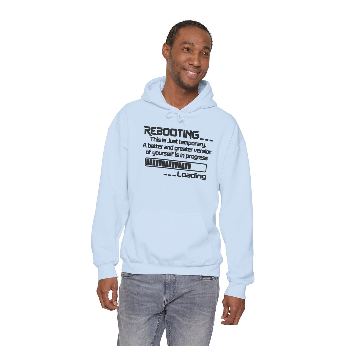Rebooting This Is Just Temporary Hoodie