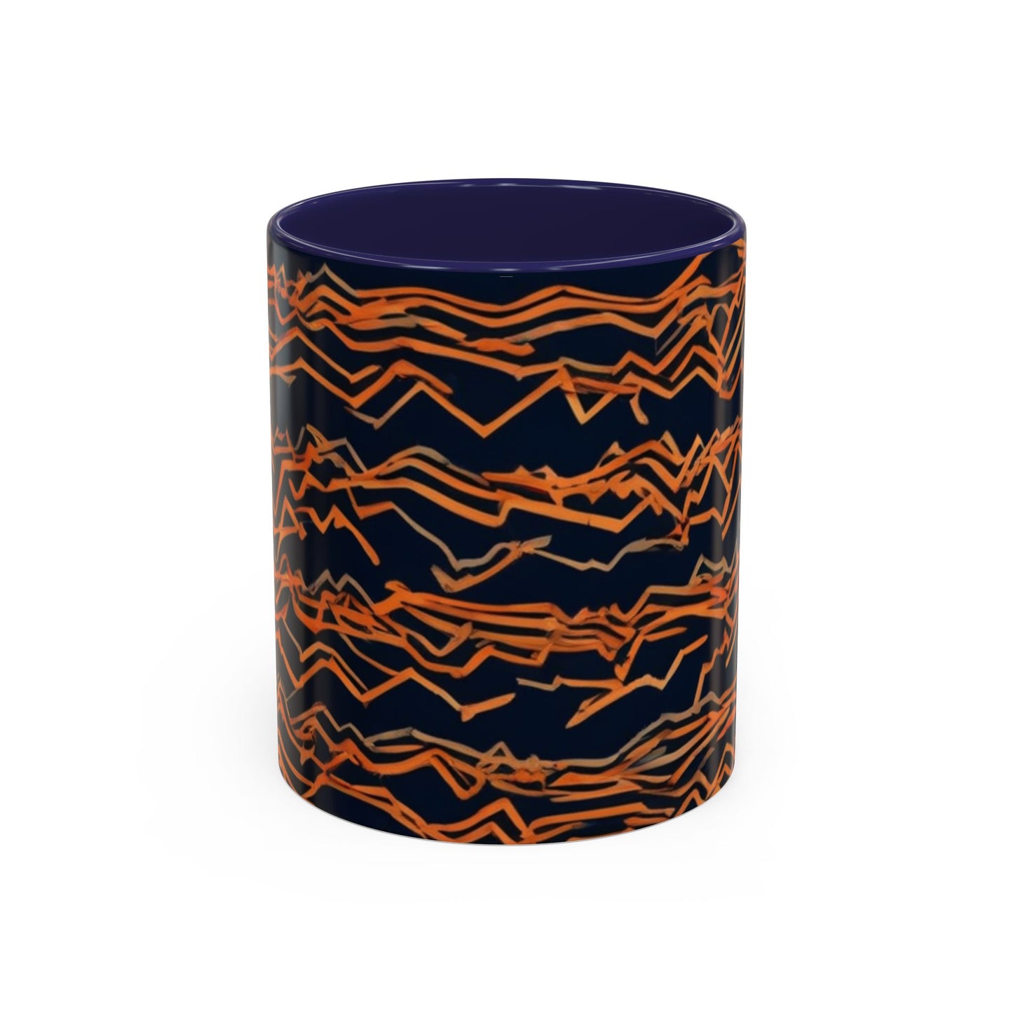 boostlete-field-day-pattern-ekg-bold-0135 — Accent Mug 11oz/15oz