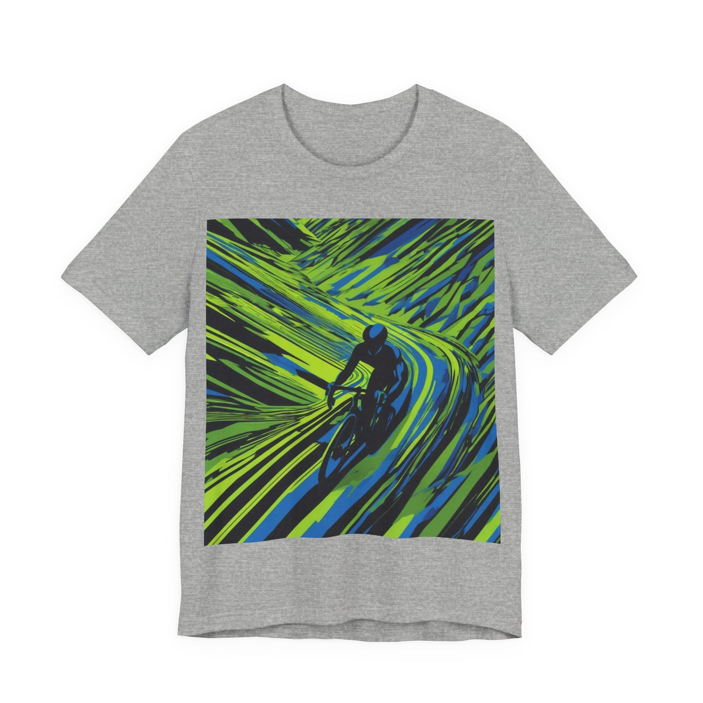 boostlete-am-crew-scene-cyclist-speed-isometric-0064 — Unisex Jersey Short Sleeve (B+C 3001)