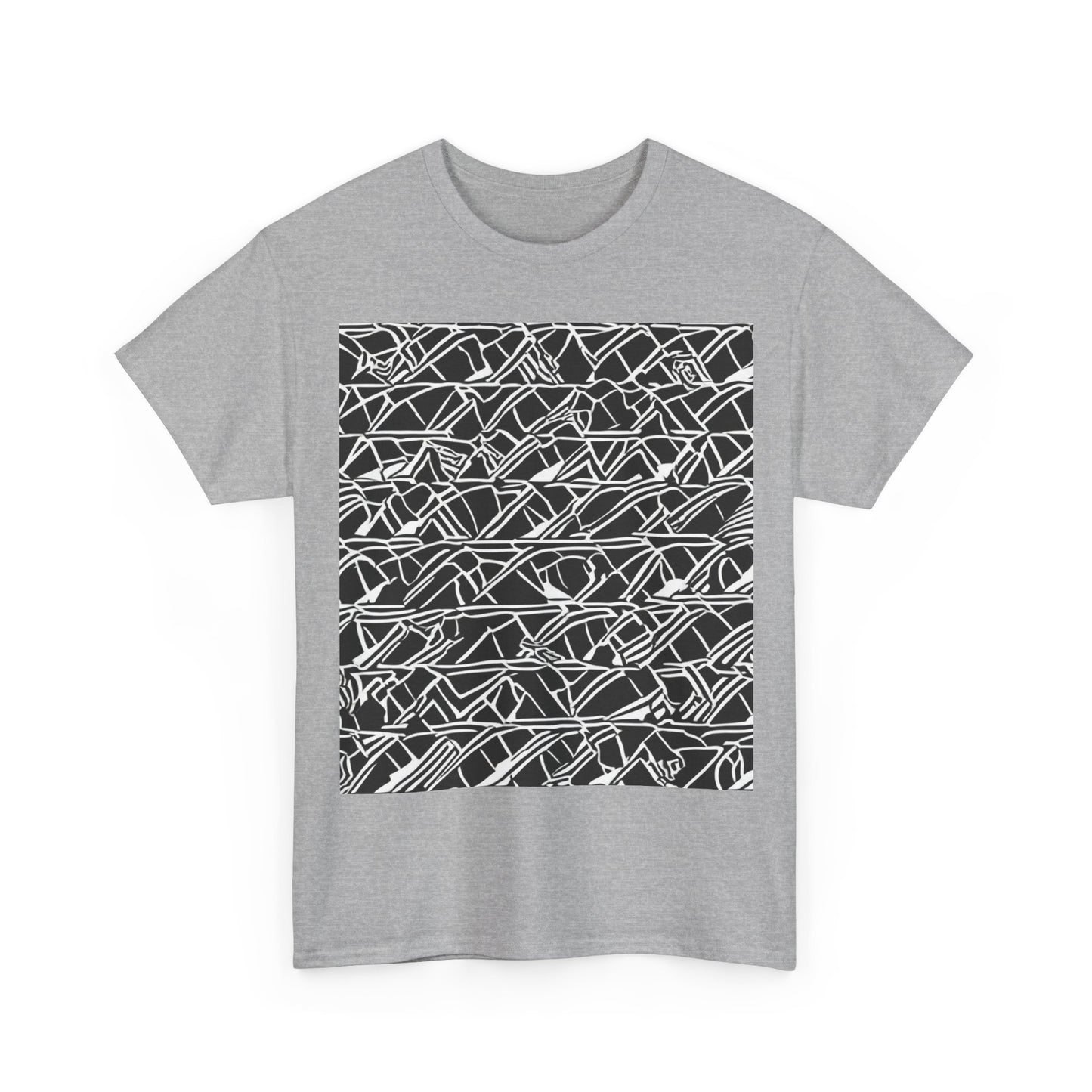 boostlete-boost-mode-pattern-stair-steps-athletic-0311 — Unisex Heavy Cotton Tee (Gildan 5000)