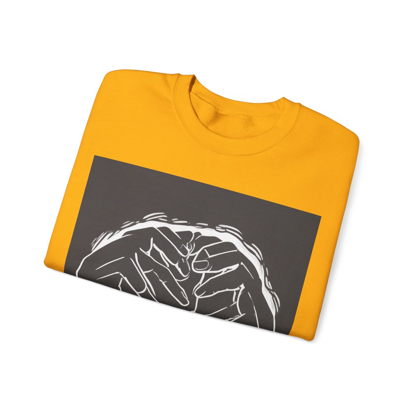 boostlete-am-crew-scene-athlete-high-modern-0308 — Unisex Heavy Blend Crewneck Sweatshirt (Gildan)