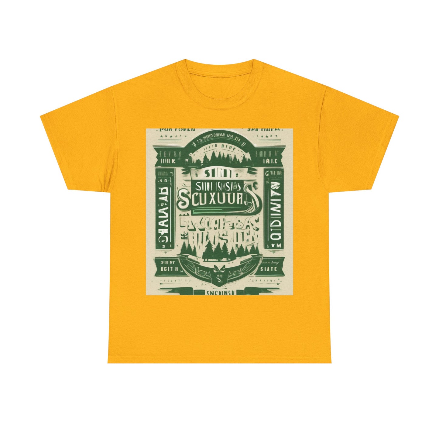 boostlete-rise-grind-type-sin-excusas-banner-monoline-0097 — Unisex Heavy Cotton Tee (Gildan 5000)