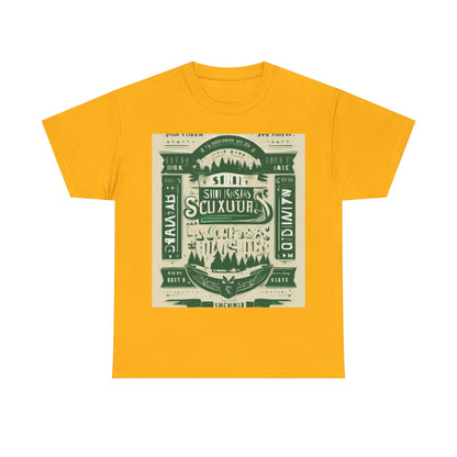 boostlete-rise-grind-type-sin-excusas-banner-monoline-0097 — Unisex Heavy Cotton Tee (Gildan 5000)