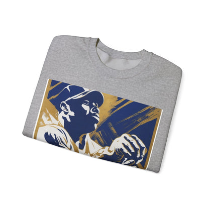 boostlete-pr-season-scene-athlete-high-industrial-0160 — Unisex Heavy Blend Crewneck Sweatshirt (Gildan)