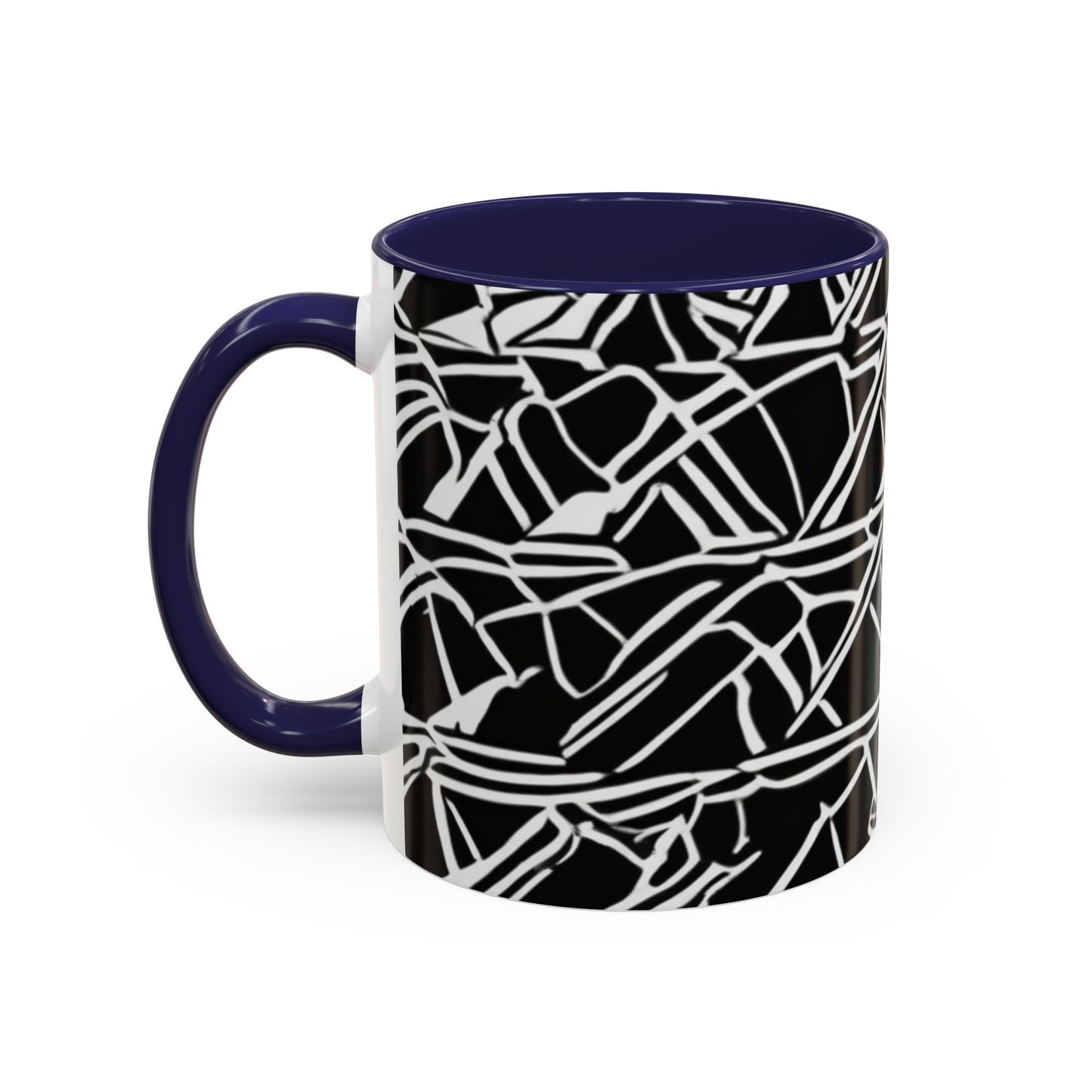 boostlete-boost-mode-pattern-stair-steps-athletic-0311 — Accent Mug 11oz/15oz