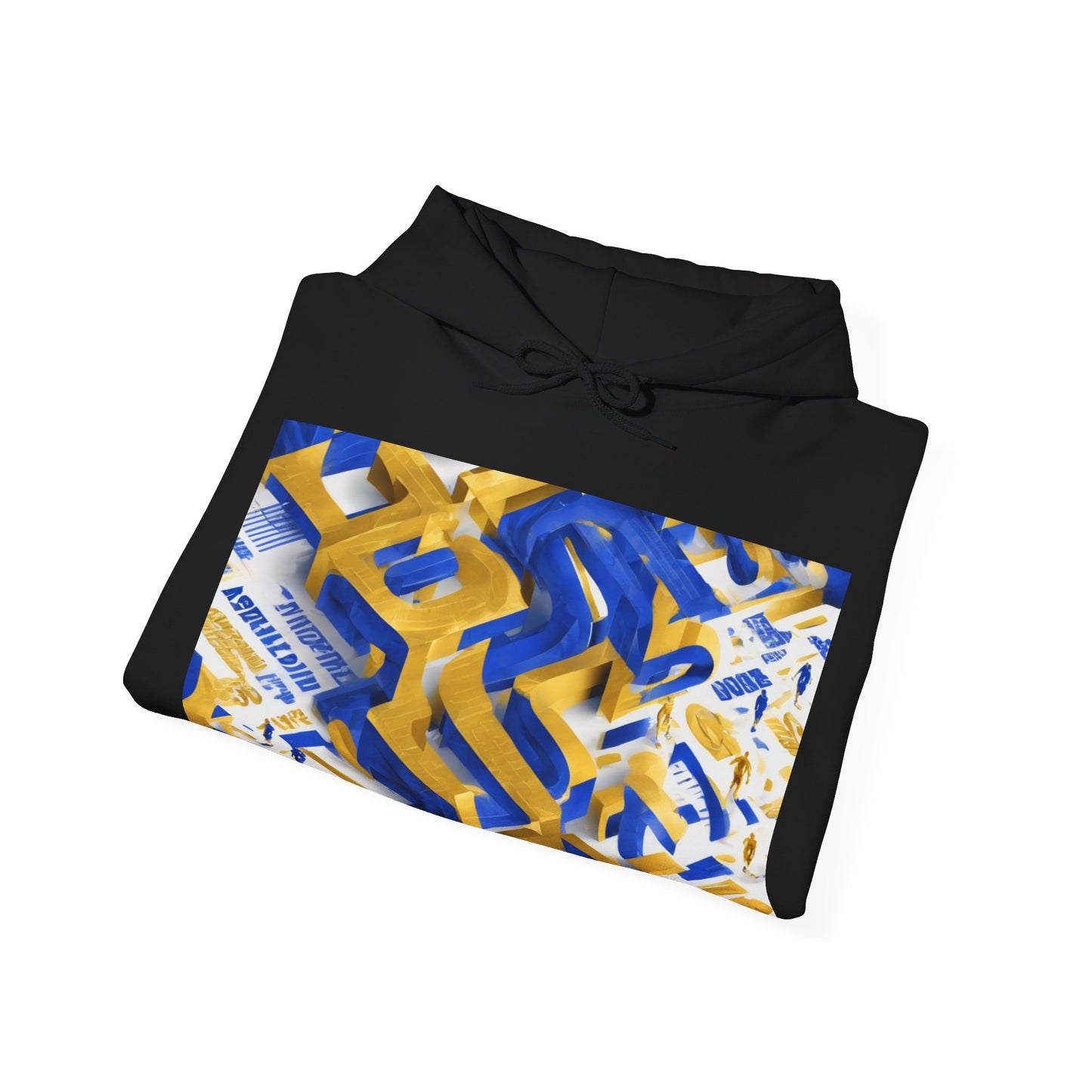 boostlete-iron-intent-type-one-more-rep-arc-isometric-0069 — Unisex Heavy Blend Hooded Sweatshirt (Gildan)