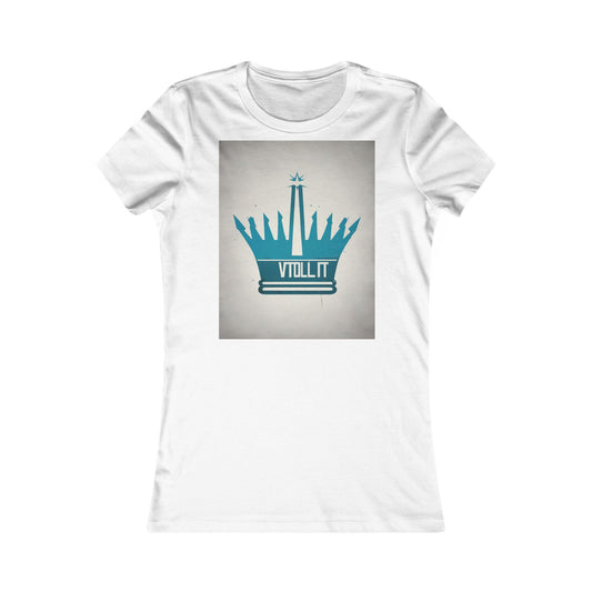 boostlete-am-crew-icon-crown-matte-industrial-0058 — Women's Favorite Tee (B+C 6004)