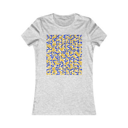 boostlete-rise-grind-pattern-sprint-isometric-0319 — Women's Favorite Tee (B+C 6004)