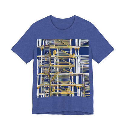 boostlete-rise-grind-icon-ladder-high-engraved-0238 — Unisex Jersey Short Sleeve (B+C 3001)