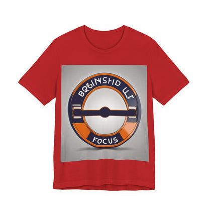 boostlete-quiet-power-icon-barbell-3d-athletic-0038 — Unisex Jersey Short Sleeve (B+C 3001)