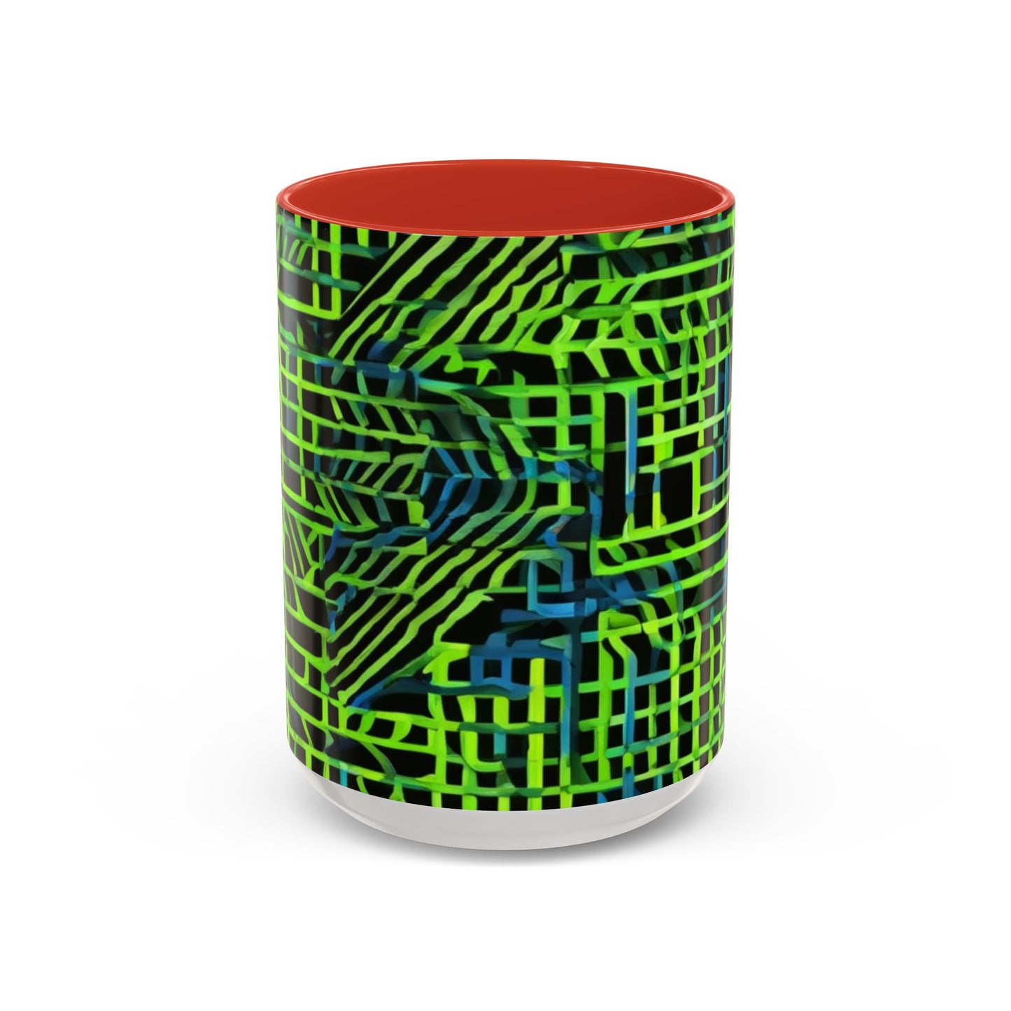 boostlete-quiet-power-pattern-stair-steps-industrial-0751 — Accent Mug 11/15oz