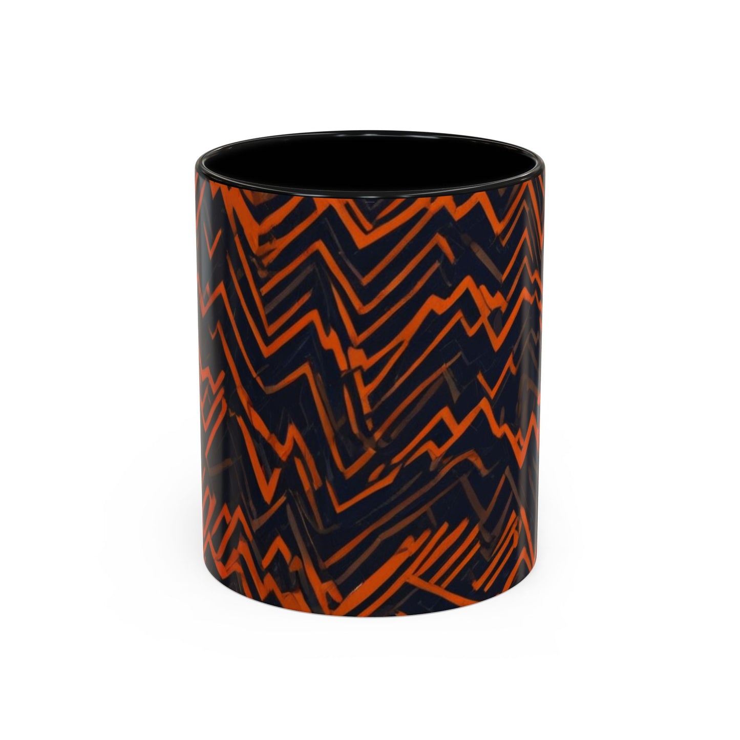 boostlete-rise-grind-pattern-ekg-modern-0155 — Accent Mug 11oz/15oz