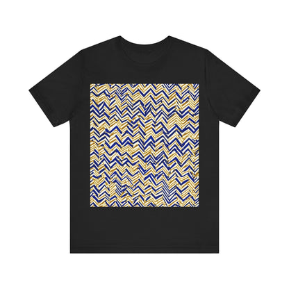 boostlete-boost-mode-pattern-ekg-line-art-0091 — Unisex Jersey Short Sleeve (B+C 3001)