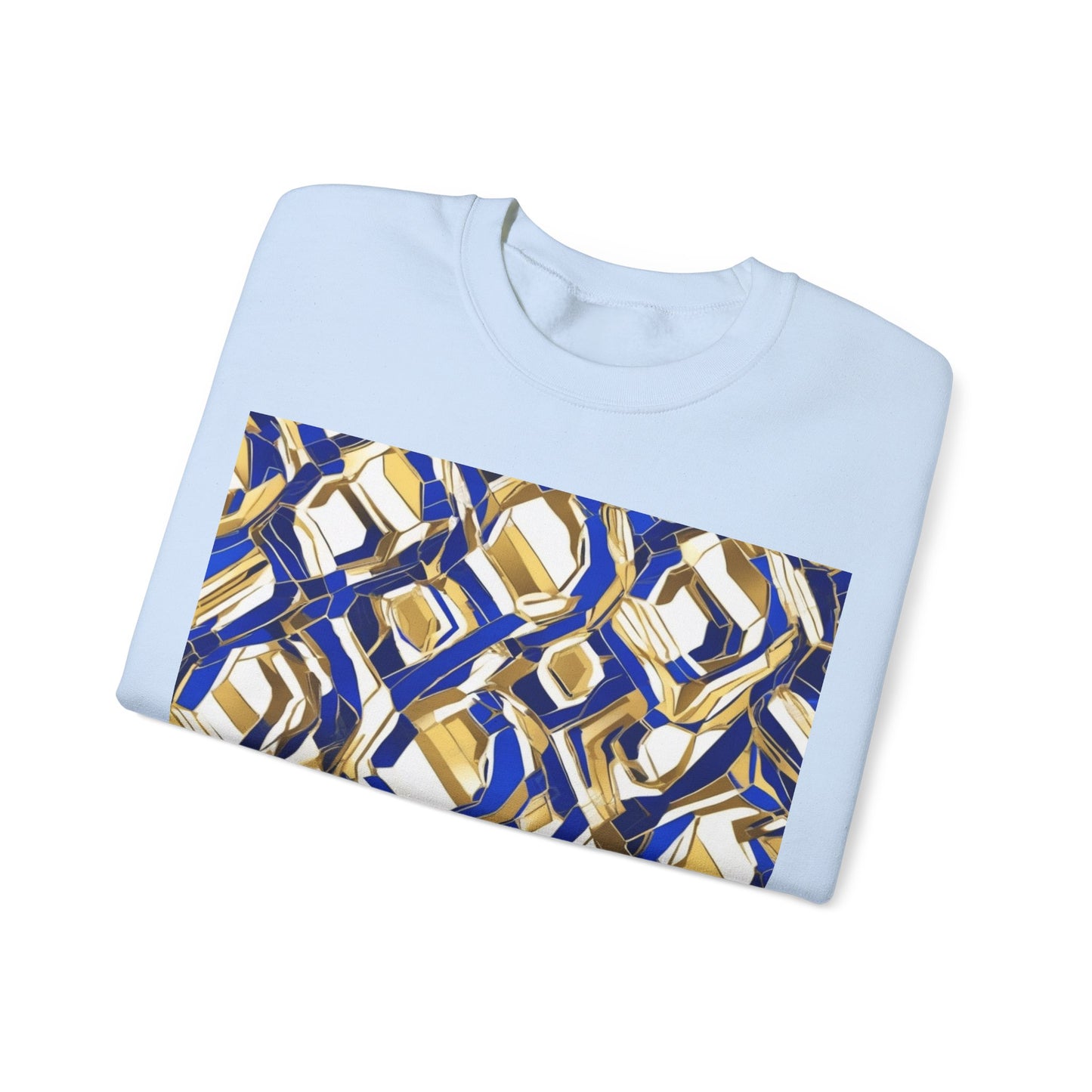boostlete-boost-mode-pattern-hex-athletic-0611 — Unisex Heavy Blend Crewneck (G18000)