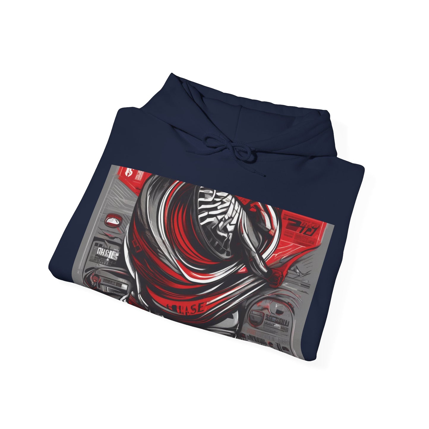 boostlete-field-day-type-chase-capacity-big-monoline-0813 — Unisex Heavy Blend Hoodie (G18500)