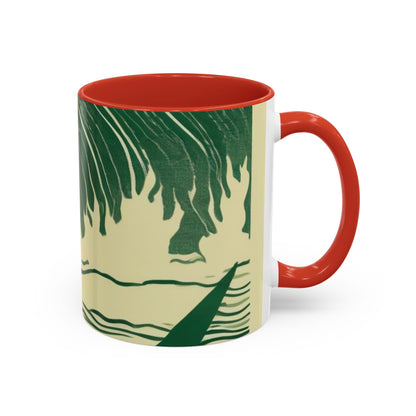 boostlete-mile-by-mile-icon-swimmer-motion-isometric-0078 — Accent Mug 11oz/15oz