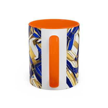 boostlete-boost-mode-pattern-hex-athletic-0611 — Accent Mug 11/15oz
