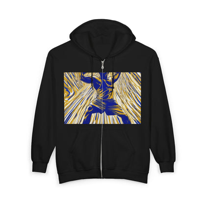 boostlete-rise-grind-scene-kettlebell-speed-engraved-0180 — Unisex Heavy Blend Full-Zip Hooded Sweatshirt