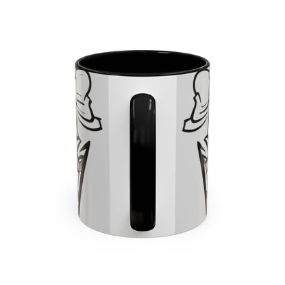 boostlete-quiet-power-icon-crown-outline-badge-0130 — Accent Mug 11oz/15oz
