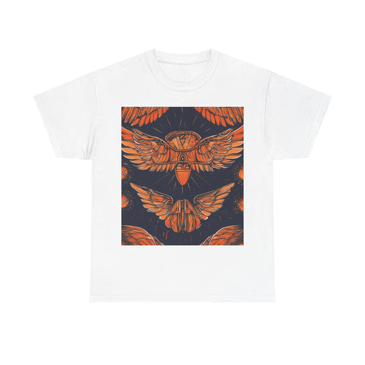 boostlete-field-day-icon-wings-soft-geometric-0298 — Unisex Heavy Cotton Tee (Gildan 5000)