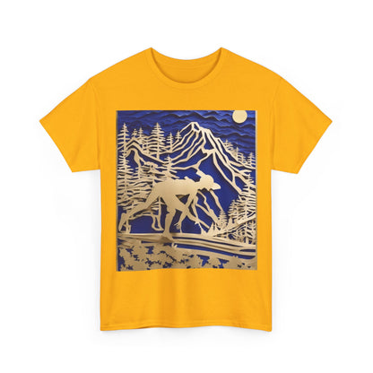 boostlete-recovery-progress-scene-trail-3d-paper-0176 — Unisex Heavy Cotton Tee (Gildan 5000)