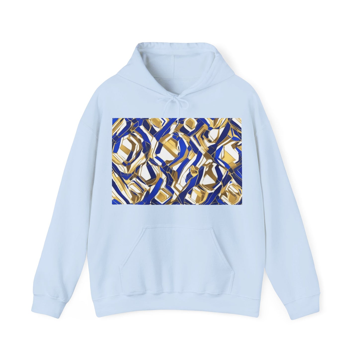 boostlete-boost-mode-pattern-hex-athletic-0611 — Unisex Heavy Blend Hoodie (G18500)