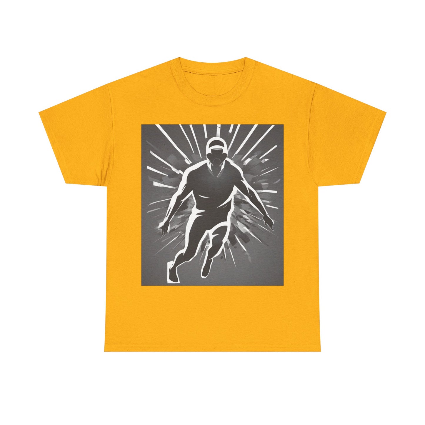 boostlete-iron-intent-scene-sprinter-soft-athletic-0108 — Unisex Heavy Cotton Tee (Gildan 5000)