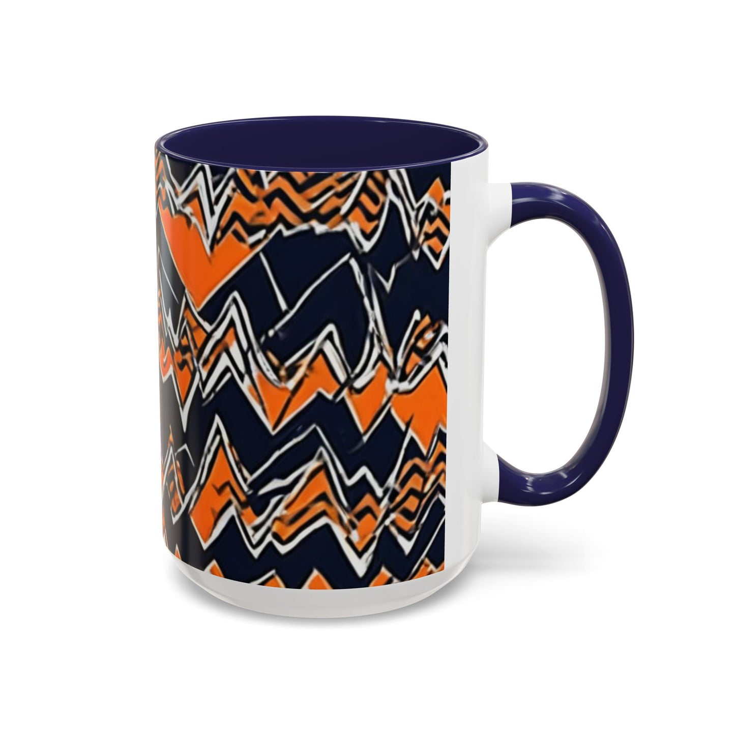 boostlete-headspace-pattern-ekg-industrial-0559 — Accent Mug 11/15oz