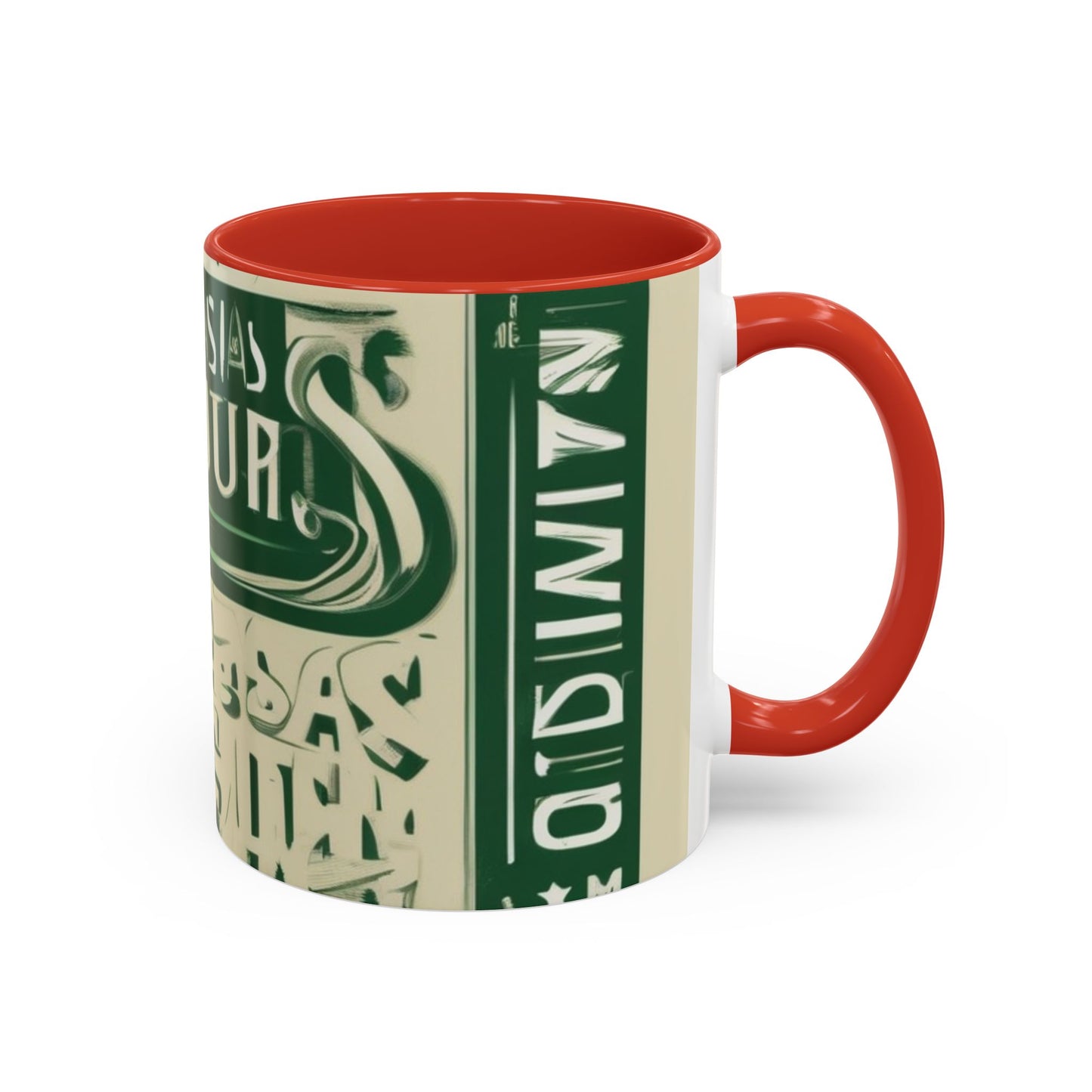 boostlete-rise-grind-type-sin-excusas-banner-monoline-0097 — Accent Mug 11oz/15oz