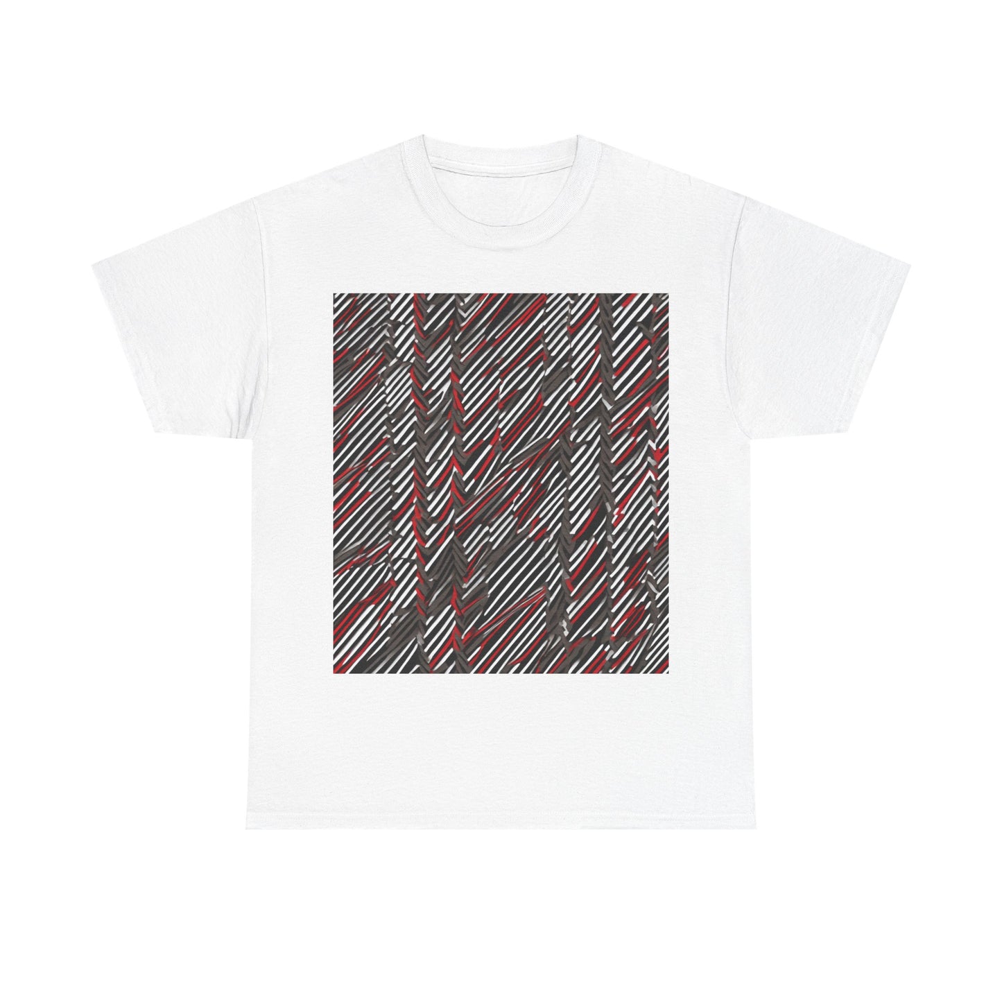 boostlete-field-day-pattern-diagonal-paper-0287 — Unisex Heavy Cotton Tee (Gildan 5000)