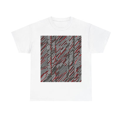 boostlete-field-day-pattern-diagonal-paper-0287 — Unisex Heavy Cotton Tee (Gildan 5000)