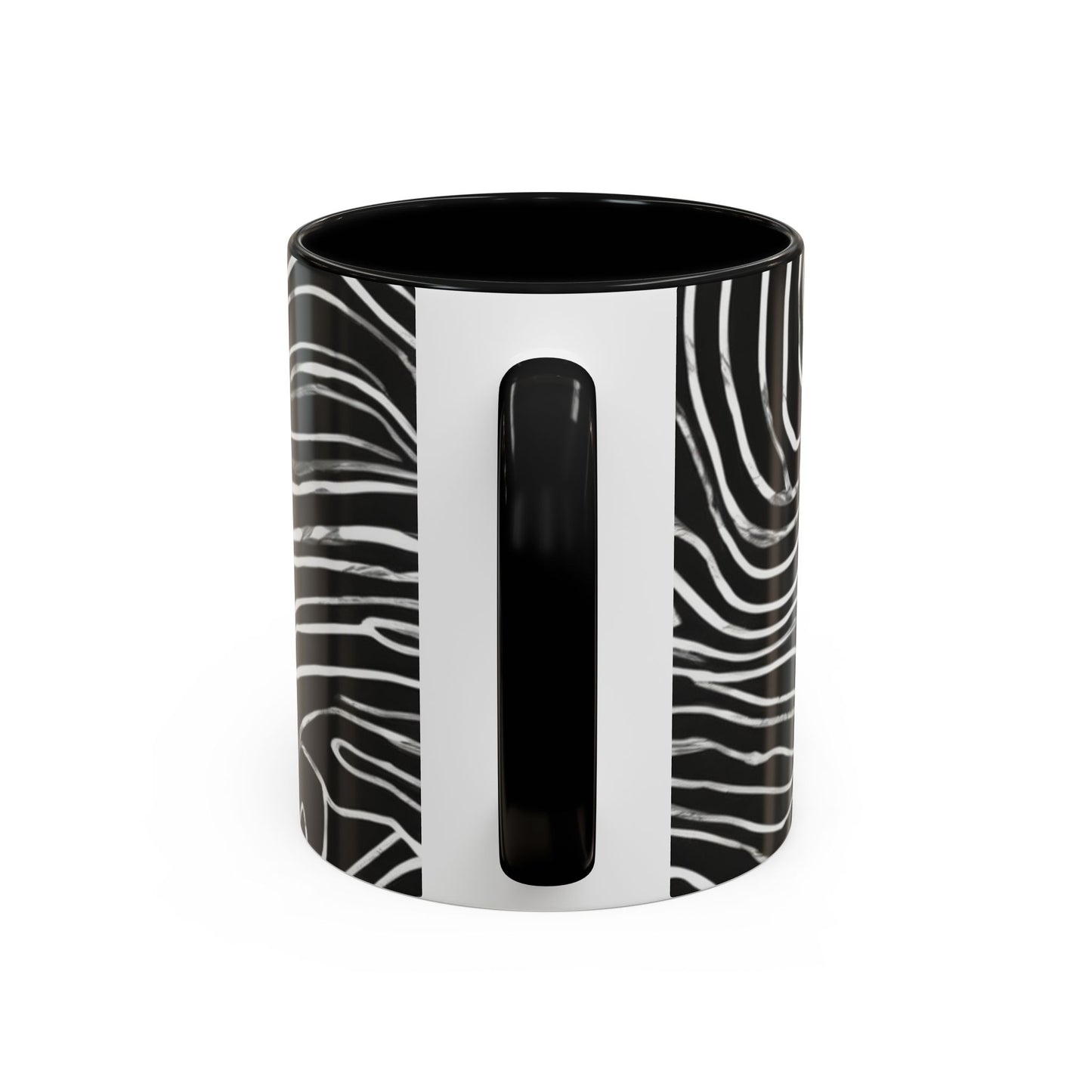 boostlete-field-day-pattern-topographic-badge-0307 — Accent Mug 11oz/15oz